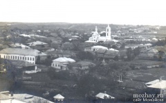 Панорама Можайска с Никольского собора. Вид южной части города.