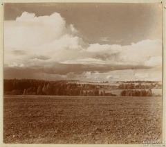 Вид от памятника на Бородино. 1911. Фото Прокудина-Горского.