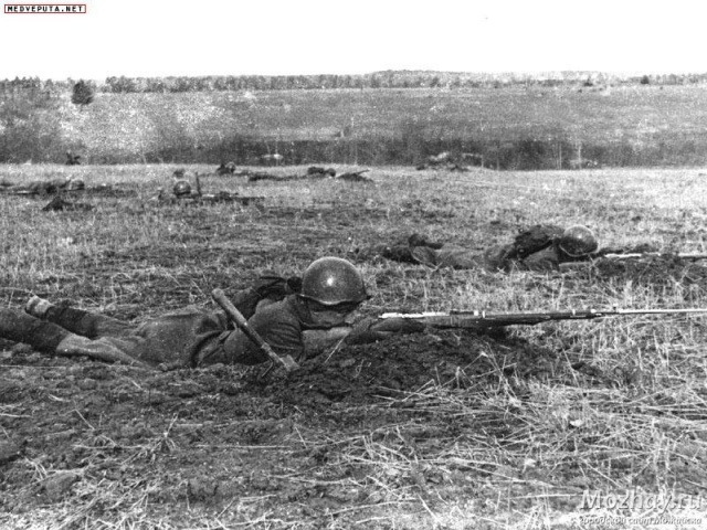 Бой на Бородинском поле. Осень 1941 г.