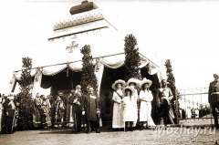 На Бородинском поле. 1912 год.Материалы ЦГАКФД.