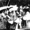 Фотография 1912 года, Бородино. Августейшая семья на празднестве 100-я Бородинской битвы.