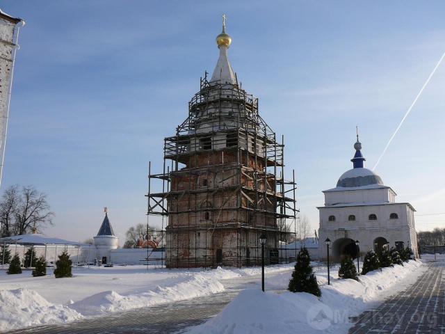 Лужецкий монастырь зимой. (8)