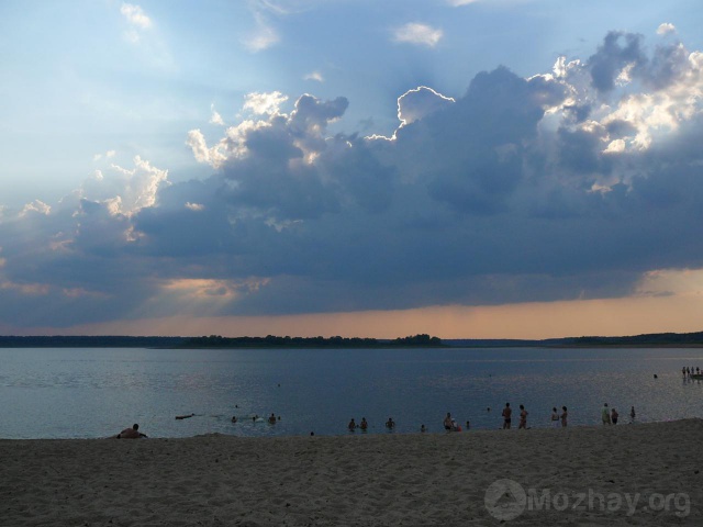 Пляж Ильинское. Можайское море.