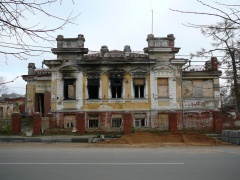 Усадьба Ролле после пожара. Октябрь  2007г.