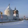 Лужецкий монастырь зимой.