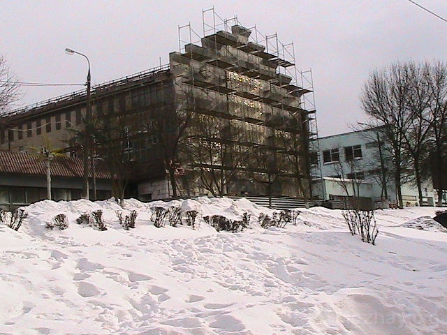 Строительство  ТЦ на ул. Павлова. 2009-2010 гг.