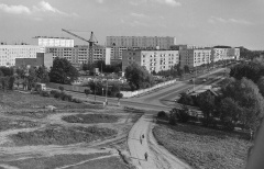 Можайск. Перекрёсток ул.20 января и ул.Мира. 1980-е гг. Фото Н.Никитина