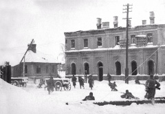 Можайск. Освобождение станции Можайск. 20 января (?) 1942 г.