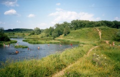 "Лягушатник" возле старой водокачки. 2006г. Фото В.Макареня