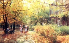 Парк Победы. 1980-81г. Фото С.Жабина