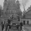 Спасо-Бородинский монастырь. Восточные ворота. Послевоенное фото. Фото из архива Зимаковой В.И.