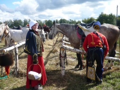 Репетиция. Бородино.  2011 год.