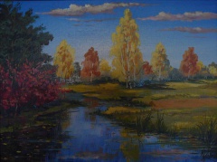 Осенний пруд. 2005 г.